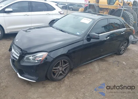 2014 Mercedes-Benz E 350 from USA, damaged, VIN WDDHF5KB5EB040038